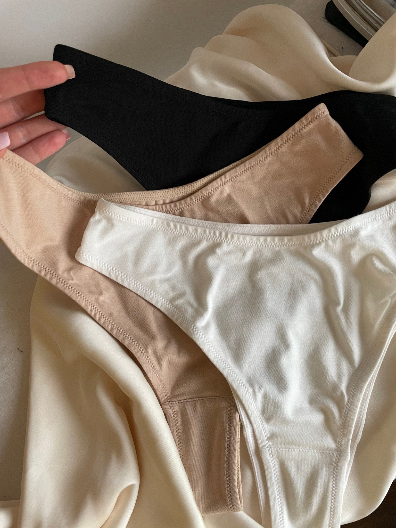 Cotton 3 Pieces Panties - Pastel Artwear
